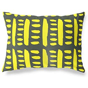 Bonamaison Neon Geel-Rook Decoratieve Kussensloop, Kussenhoezen Bank, Decoratieve Kussenhoesjes, Kussensloop; Sofa, Slaapkamer, Kantoor, Auto 35x50 Cm Ontworpen en vervaardigd in Turkije Bonamaison Neon Geel-Rook Decoratieve Kussensloop, Kussenhoezen Bank, Decoratieve Kussenhoesjes, Kussensloop; Sofa, Slaapkamer, Kantoor, Auto 35x50 Cm Ontworpen en vervaardigd in Turkije