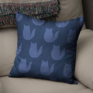 Bonamaison Decoratieve Kussensloop, Blauw Kussenhoezen Bank, Zitkussen, Decoratieve Kussenhoesjes, Kussensloop; Sofa, Slaapkamer, Kantoor, Auto 43x43 Cm Ontworpen en Vervaardigd in Turkije Bonamaison Decoratieve Kussensloop, Blauw Kussenhoezen Bank, Zitkussen, Decoratieve Kussenhoesjes, Kussensloop; Sofa, Slaapkamer, Kantoor, Auto 43x43 Cm Ontworpen en Vervaardigd in Turkije