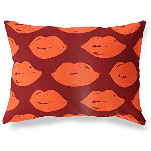 Bonamaison Oranje-Bordeaux Decoratieve Kussensloop, Kussenhoezen Bank, Decoratieve Kussenhoesjes, Kussensloop; Sofa, Slaapkamer, Kantoor, Auto 35x50 Cm Ontworpen en vervaardigd in Turkije Bonamaison Oranje-Bordeaux Decoratieve Kussensloop, Kussenhoezen Bank, Decoratieve Kussenhoesjes, Kussensloop; Sofa, Slaapkamer, Kantoor, Auto 35x50 Cm Ontworpen en vervaardigd in Turkije
