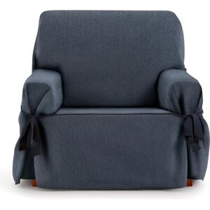 ECOMMERC3 Bankhoes voor 1-zits, universeel, eendelig design, met banden, blauwe bankovertrek, 4-punts bevestiging ECOMMERC3 Bankhoes voor 1-zits, universeel, eendelig design, met banden, blauwe bankovertrek, 4-punts bevestiging