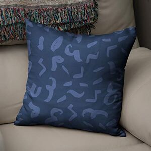 Bonamaison Decoratieve Kussensloop, Blauw Kussenhoezen Bank, Zitkussen, Decoratieve Kussenhoesjes, Kussensloop; Sofa, Slaapkamer, Kantoor, Auto 43x43 Cm Ontworpen en Vervaardigd in Turkije Bonamaison Decoratieve Kussensloop, Blauw Kussenhoezen Bank, Zitkussen, Decoratieve Kussenhoesjes, Kussensloop; Sofa, Slaapkamer, Kantoor, Auto 43x43 Cm Ontworpen en Vervaardigd in Turkije