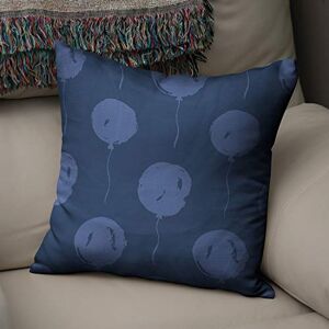 Bonamaison Decoratieve Kussensloop, Blauw Kussenhoezen Bank, Zitkussen, Decoratieve Kussenhoesjes, Kussensloop; Sofa, Slaapkamer, Kantoor, Auto 43x43 Cm Ontworpen en Vervaardigd in Turkije Bonamaison Decoratieve Kussensloop, Blauw Kussenhoezen Bank, Zitkussen, Decoratieve Kussenhoesjes, Kussensloop; Sofa, Slaapkamer, Kantoor, Auto 43x43 Cm Ontworpen en Vervaardigd in Turkije
