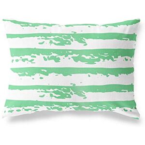 Bonamaison Petrol Groen-Wit Decoratieve Kussensloop, Kussenhoezen Bank, Decoratieve Kussenhoesjes, Kussensloop; Sofa, Slaapkamer, Kantoor, Auto 35x50 Cm Ontworpen en vervaardigd in Turkije Bonamaison Petrol Groen-Wit Decoratieve Kussensloop, Kussenhoezen Bank, Decoratieve Kussenhoesjes, Kussensloop; Sofa, Slaapkamer, Kantoor, Auto 35x50 Cm Ontworpen en vervaardigd in Turkije