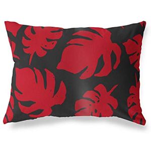 Bonamaison Rood-Zwart Decoratieve Kussensloop, Kussenhoezen Bank, Decoratieve Kussenhoesjes, Kussensloop; Sofa, Slaapkamer, Kantoor, Auto 35x50 Cm Ontworpen en vervaardigd in Turkije Bonamaison Rood-Zwart Decoratieve Kussensloop, Kussenhoezen Bank, Decoratieve Kussenhoesjes, Kussensloop; Sofa, Slaapkamer, Kantoor, Auto 35x50 Cm Ontworpen en vervaardigd in Turkije