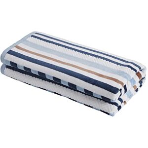 Superior Getextureerde strandlaken, ochtend blauw, paar 34" x 64 Superior Getextureerde strandlaken, ochtend blauw, paar 34" x 64