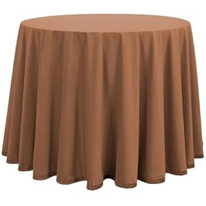Martina Home Barella Velvet 100 Rotonda Camoscio - Tafelkleed Martina Home Barella Velvet 100 Rotonda Camoscio - Tafelkleed