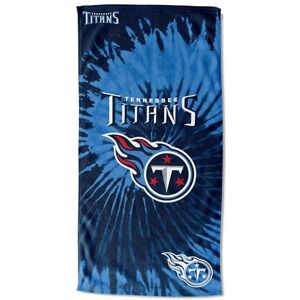Northwest NFL Tennessee Titans Unisex-volwassen strandlaken, 30" x 60", psychedelisch Northwest NFL Tennessee Titans Unisex-volwassen strandlaken, 30" x 60", psychedelisch