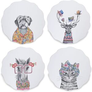 Mikasa Tipperleyhill Set van 4 Abstracte Dieren Placemat - Woondecoratie Mikasa Tipperleyhill Set van 4 Abstracte Dieren Placemat - Woondecoratie