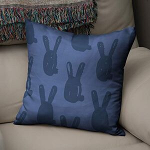 Bonamaison Decoratieve Kussensloop, Blauw Kussenhoezen Bank, Zitkussen, Decoratieve Kussenhoesjes, Kussensloop; Sofa, Slaapkamer, Kantoor, Auto 43x43 Cm Ontworpen en Vervaardigd in Turkije Bonamaison Decoratieve Kussensloop, Blauw Kussenhoezen Bank, Zitkussen, Decoratieve Kussenhoesjes, Kussensloop; Sofa, Slaapkamer, Kantoor, Auto 43x43 Cm Ontworpen en Vervaardigd in Turkije