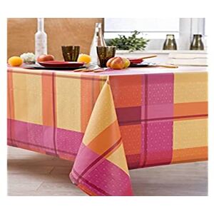 Nydel Inla EW358533813 tafelkleed, vuilafstotend, PVC-coating, vierkant, 160 x 160 cm, framboosrood Nydel Inla EW358533813 tafelkleed, vuilafstotend, PVC-coating, vierkant, 160 x 160 cm, framboosrood