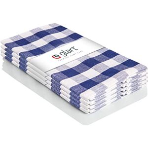 Glart 48BYB 4-delige set theedoeken, keukendoeken, vaatdoeken, keukenhanddoeken, 100% katoen OEKO-TEX, 70 x 50 cm, blauw geruit, voorgewassen Glart 48BYB 4-delige set theedoeken, keukendoeken, vaatdoeken, keukenhanddoeken, 100% katoen OEKO-TEX, 70 x 50 cm, blauw geruit, voorgewassen
