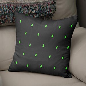 Bonamaison Decoratieve kussenhoes Neon groen & Fume, gooien kussenhoezen, home decoratieve kussenslopen voor woonkamer, bank, slaapkamer, maat: 43x43 cm ontworpen en vervaardigd in Turkije Bonamaison Decoratieve kussenhoes Neon groen & Fume, gooien kussenhoezen, home decoratieve kussenslopen voor woonkamer, bank, slaapkamer, maat: 43x43 cm ontworpen en vervaardigd in Turkije