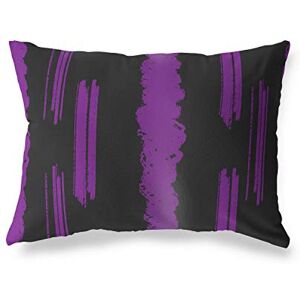 Bonamaison Paars-Zwart Decoratieve Kussensloop, Kussenhoezen Bank, Decoratieve Kussenhoesjes, Kussensloop; Sofa, Slaapkamer, Kantoor, Auto 35x50 Cm Ontworpen en vervaardigd in Turkije Bonamaison Paars-Zwart Decoratieve Kussensloop, Kussenhoezen Bank, Decoratieve Kussenhoesjes, Kussensloop; Sofa, Slaapkamer, Kantoor, Auto 35x50 Cm Ontworpen en vervaardigd in Turkije
