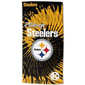Northwest The Company NFL Pittsburgh Steelers strandlaken, 30" x 60", psychedelisch Northwest The Company NFL Pittsburgh Steelers strandlaken, 30" x 60", psychedelisch