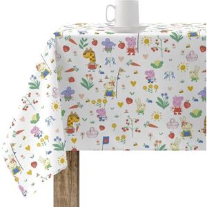 BL BELUM Belum tafelkleed, vuilafstotend, Peppa Wutz, vuilafstotend, rechthoekig, hars, tafelkleed, keuken, tafelkleed, 140 x 140 cm BL BELUM Belum tafelkleed, vuilafstotend, Peppa Wutz, vuilafstotend, rechthoekig, hars, tafelkleed, keuken, tafelkleed, 140 x 140 cm