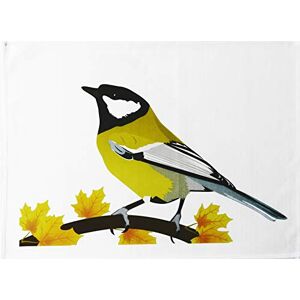 Half a Donkey The Yellow Chaffinch grote katoenen theedoek Half a Donkey The Yellow Chaffinch grote katoenen theedoek