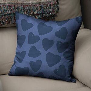 Bonamaison Decoratieve Kussensloop, Blauw Kussenhoezen Bank, Zitkussen, Decoratieve Kussenhoesjes, Kussensloop; Sofa, Slaapkamer, Kantoor, Auto 50x50 Cm Ontworpen en vervaardigd in Turkije Bonamaison Decoratieve Kussensloop, Blauw Kussenhoezen Bank, Zitkussen, Decoratieve Kussenhoesjes, Kussensloop; Sofa, Slaapkamer, Kantoor, Auto 50x50 Cm Ontworpen en vervaardigd in Turkije