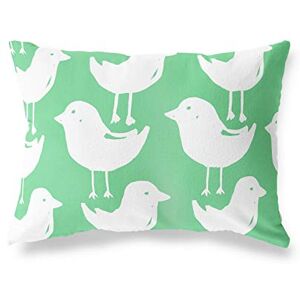 Bonamaison Petrol Groen-Wit Decoratieve Kussensloop, Kussenhoezen Bank, Decoratieve Kussenhoesjes, Kussensloop; Sofa, Slaapkamer, Kantoor, Auto 35x50 Cm Ontworpen en vervaardigd in Turkije Bonamaison Petrol Groen-Wit Decoratieve Kussensloop, Kussenhoezen Bank, Decoratieve Kussenhoesjes, Kussensloop; Sofa, Slaapkamer, Kantoor, Auto 35x50 Cm Ontworpen en vervaardigd in Turkije