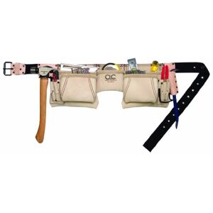 Custom LeatherCraft schort/gereedschapsriem, suède, duurzaam 5 cm leer. Large wit Custom LeatherCraft schort/gereedschapsriem, suède, duurzaam 5 cm leer. Large wit