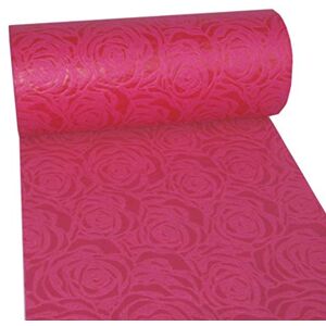 Deko AS GmbH Decoflor Tafelband, tafelloper, tafeldecoratie, uniek rozendesign (waterbestendig, lotuseffect, fluweelachtig oppervlak, 5 m rol, 30 cm breed, 100% nylon), roze Deko AS GmbH Decoflor Tafelband, tafelloper, tafeldecoratie, uniek rozendesign (waterbestendig, lotuseffect, fluweelachtig oppervlak, 5 m rol, 30 cm breed, 100% nylon), roze