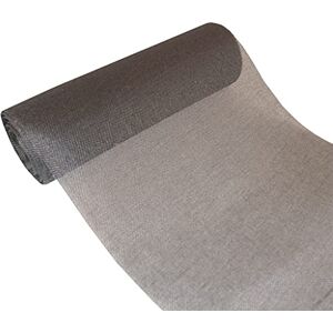 Deko AS GmbH Deco As AS Shabby Chic linnen-look tafelloper, polyester geurloos, 30 cm x 15 m, zwart Deko AS GmbH Deco As AS Shabby Chic linnen-look tafelloper, polyester geurloos, 30 cm x 15 m, zwart