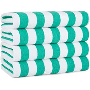 Arkwright LLC California Cabana Gestreepte oversized strandlaken Set van vier extra grote 30" x 70" 100% ringgesponnen katoen dubbele garensterkte Perfecte badhanddoek, strandhanddoek, Arkwright LLC California Cabana Gestreepte oversized strandlaken Set van vier extra grote 30" x 70" 100% ringgesponnen katoen dubbele garensterkte Perfecte badhanddoek, strandhanddoek,