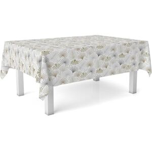 Martina Home Wasdoek tafelkleed, palmito beige, 140, rond Martina Home Wasdoek tafelkleed, palmito beige, 140, rond