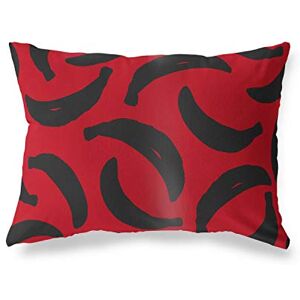 Bonamaison Rood-Zwart Decoratieve Kussensloop, Kussenhoezen Bank, Decoratieve Kussenhoesjes, Kussensloop; Sofa, Slaapkamer, Kantoor, Auto 35x50 Cm Ontworpen en vervaardigd in Turkije Bonamaison Rood-Zwart Decoratieve Kussensloop, Kussenhoezen Bank, Decoratieve Kussenhoesjes, Kussensloop; Sofa, Slaapkamer, Kantoor, Auto 35x50 Cm Ontworpen en vervaardigd in Turkije