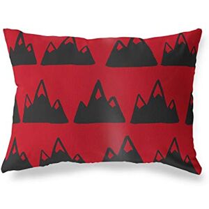 Bonamaison Rood-Zwart Decoratieve Kussensloop, Kussenhoezen Bank, Decoratieve Kussenhoesjes, Kussensloop; Sofa, Slaapkamer, Kantoor, Auto 35x50 Cm Ontworpen en vervaardigd in Turkije Bonamaison Rood-Zwart Decoratieve Kussensloop, Kussenhoezen Bank, Decoratieve Kussenhoesjes, Kussensloop; Sofa, Slaapkamer, Kantoor, Auto 35x50 Cm Ontworpen en vervaardigd in Turkije