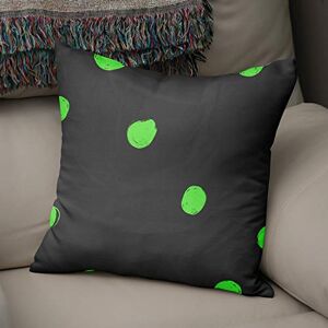 Bonamaison Decoratieve kussenhoes Neon groen & Fume, gooien kussenhoezen, home decoratieve kussenslopen voor woonkamer, bank, slaapkamer, maat: 43x43 cm ontworpen en vervaardigd in Turkije Bonamaison Decoratieve kussenhoes Neon groen & Fume, gooien kussenhoezen, home decoratieve kussenslopen voor woonkamer, bank, slaapkamer, maat: 43x43 cm ontworpen en vervaardigd in Turkije