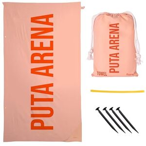 Fisura – Grote strandhanddoek "p*ta arena”. Lichte microvezel handdoek, sneldrogend en zandafstotend. Perfect voor zwembad, strand, camping of picknick. Origineel cadeau. 180 x 100 cm. Fisura – Grote strandhanddoek "p*ta arena”. Lichte microvezel handdoek, sneldrogend en zandafstotend. Perfect voor zwembad, strand, camping of picknick. Origineel cadeau. 180 x 100 cm.
