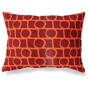 Bonamaison Oranje-Bordeaux Decoratieve Kussensloop, Kussenhoezen Bank, Decoratieve Kussenhoesjes, Kussensloop; Sofa, Slaapkamer, Kantoor, Auto 35x50 Cm Ontworpen en vervaardigd in Turkije Bonamaison Oranje-Bordeaux Decoratieve Kussensloop, Kussenhoezen Bank, Decoratieve Kussenhoesjes, Kussensloop; Sofa, Slaapkamer, Kantoor, Auto 35x50 Cm Ontworpen en vervaardigd in Turkije