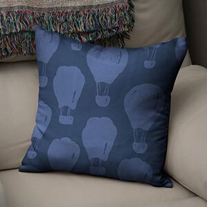 Bonamaison Decoratieve Kussensloop, Blauw Kussenhoezen Bank, Zitkussen, Decoratieve Kussenhoesjes, Kussensloop; Sofa, Slaapkamer, Kantoor, Auto 43x43 Cm Ontworpen en Vervaardigd in Turkije Bonamaison Decoratieve Kussensloop, Blauw Kussenhoezen Bank, Zitkussen, Decoratieve Kussenhoesjes, Kussensloop; Sofa, Slaapkamer, Kantoor, Auto 43x43 Cm Ontworpen en Vervaardigd in Turkije