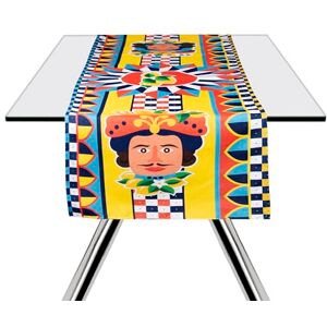 Excelsa Sicilian Rhapsody Tafelloper, 60% katoen, 40% polyester, 45 x 140 cm, meerkleurig Excelsa Sicilian Rhapsody Tafelloper, 60% katoen, 40% polyester, 45 x 140 cm, meerkleurig