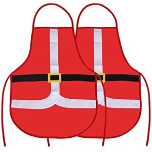 Uten 2 Pack Schort Kerstmis, Keuken Gift Xmas Koken BBQ Party, Keuken Schorten, Rood-11, Apron-11 Uten 2 Pack Schort Kerstmis, Keuken Gift Xmas Koken BBQ Party, Keuken Schorten, Rood-11, Apron-11