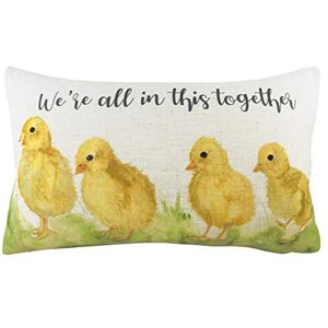 Evans Lichfield In This Together Handgeschilderd Waterverf Kussen - Unisex Evans Lichfield In This Together Handgeschilderd Waterverf Kussen - Unisex