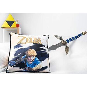HÔMADICT Homadict Zelda Kussen Prinsessengroep Decoratief accessoire Zacht en pluizig 40 x 40 cm Officiële licentie HÔMADICT Homadict Zelda Kussen Prinsessengroep Decoratief accessoire Zacht en pluizig 40 x 40 cm Officiële licentie