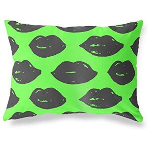 Bonamaison Neon Groen-Rook Decoratieve Kussensloop, Kussenhoezen Bank, Decoratieve Kussenhoesjes, Kussensloop; Sofa, Slaapkamer, Kantoor, Auto 45x60 Cm Ontworpen en vervaardigd in Turkije Bonamaison Neon Groen-Rook Decoratieve Kussensloop, Kussenhoezen Bank, Decoratieve Kussenhoesjes, Kussensloop; Sofa, Slaapkamer, Kantoor, Auto 45x60 Cm Ontworpen en vervaardigd in Turkije