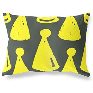 Bonamaison Neon Geel-Rook Decoratieve Kussensloop, Kussenhoezen Bank, Decoratieve Kussenhoesjes, Kussensloop; Sofa, Slaapkamer, Kantoor, Auto 35x50 Cm Ontworpen en vervaardigd in Turkije Bonamaison Neon Geel-Rook Decoratieve Kussensloop, Kussenhoezen Bank, Decoratieve Kussenhoesjes, Kussensloop; Sofa, Slaapkamer, Kantoor, Auto 35x50 Cm Ontworpen en vervaardigd in Turkije