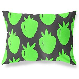 Bonamaison Neon Groen-Rook Decoratieve Kussensloop, Kussenhoezen Bank, Decoratieve Kussenhoesjes, Kussensloop; Sofa, Slaapkamer, Kantoor, Auto 45x60 Cm Ontworpen en vervaardigd in Turkije Bonamaison Neon Groen-Rook Decoratieve Kussensloop, Kussenhoezen Bank, Decoratieve Kussenhoesjes, Kussensloop; Sofa, Slaapkamer, Kantoor, Auto 45x60 Cm Ontworpen en vervaardigd in Turkije
