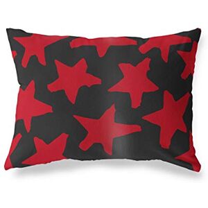 Bonamaison Rood-Zwart Decoratieve Kussensloop, Kussenhoezen Bank, Decoratieve Kussenhoesjes, Kussensloop; Sofa, Slaapkamer, Kantoor, Auto 35x50 Cm Ontworpen en vervaardigd in Turkije Bonamaison Rood-Zwart Decoratieve Kussensloop, Kussenhoezen Bank, Decoratieve Kussenhoesjes, Kussensloop; Sofa, Slaapkamer, Kantoor, Auto 35x50 Cm Ontworpen en vervaardigd in Turkije