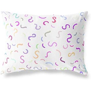 Bonamaison Decoratieve kussensloop, willekeurig patroon gooien kussenhoezen, home decoratieve kussenslopen voor woonkamer, bank, slaapkamer, maat: 45x60 cm ontworpen en vervaardigd in Turkije Bonamaison Decoratieve kussensloop, willekeurig patroon gooien kussenhoezen, home decoratieve kussenslopen voor woonkamer, bank, slaapkamer, maat: 45x60 cm ontworpen en vervaardigd in Turkije