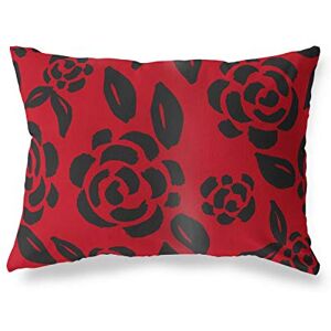 Bonamaison Rood-Zwart Decoratieve Kussensloop, Kussenhoezen Bank, Decoratieve Kussenhoesjes, Kussensloop; Sofa, Slaapkamer, Kantoor, Auto 35x50 Cm Ontworpen en vervaardigd in Turkije Bonamaison Rood-Zwart Decoratieve Kussensloop, Kussenhoezen Bank, Decoratieve Kussenhoesjes, Kussensloop; Sofa, Slaapkamer, Kantoor, Auto 35x50 Cm Ontworpen en vervaardigd in Turkije