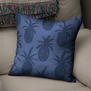 Bonamaison Decoratieve Kussensloop, Blauw Kussenhoezen Bank, Zitkussen, Decoratieve Kussenhoesjes, Kussensloop; Sofa, Slaapkamer, Kantoor, Auto 43x43 Cm Ontworpen en Vervaardigd in Turkije Bonamaison Decoratieve Kussensloop, Blauw Kussenhoezen Bank, Zitkussen, Decoratieve Kussenhoesjes, Kussensloop; Sofa, Slaapkamer, Kantoor, Auto 43x43 Cm Ontworpen en Vervaardigd in Turkije