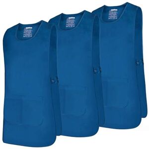 MISEMIYA Pakket 3 eenheden Schorten Reiniging WerkUNIFORM KLINIK Ziekenhuis Schoonmaak Dierenarts Gezondheid Gastwerk Ref.868, Azul 37, L MISEMIYA Pakket 3 eenheden Schorten Reiniging WerkUNIFORM KLINIK Ziekenhuis Schoonmaak Dierenarts Gezondheid Gastwerk Ref.868, Azul 37, L