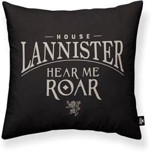 BL BELUM BELUM Kussensloop 100% katoen 45 x 45 cm model Lannister A Kussensloop Game of Thrones Kussensloop Half Panama 100% biologisch katoen BL BELUM BELUM Kussensloop 100% katoen 45 x 45 cm model Lannister A Kussensloop Game of Thrones Kussensloop Half Panama 100% biologisch katoen