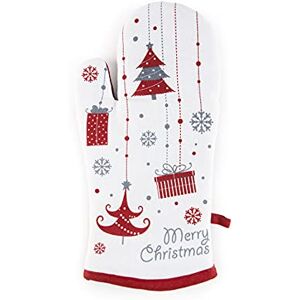 Excelsa Merry Christmas ovenwant, katoen, kerstdecoratie, 32 x 18 cm Excelsa Merry Christmas ovenwant, katoen, kerstdecoratie, 32 x 18 cm