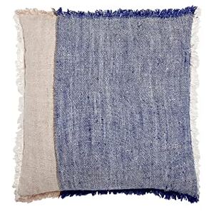 Dareels LEMOOR kussensloop Fringges Blue 50 Dareels LEMOOR kussensloop Fringges Blue 50