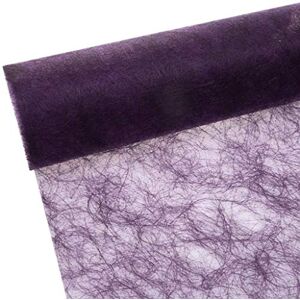 Deko AS GmbH Sizoflor tafelband aubergine 20 cm rol 25 meter 60-200-25-023 Deko AS GmbH Sizoflor tafelband aubergine 20 cm rol 25 meter 60-200-25-023