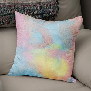 Bonamaison Decoratieve Kussensloop, Aquarel thema Kussenhoezen Bank, Zitkussen, Decoratieve Kussenhoesjes, Kussensloop; Sofa, Slaapkamer, Kantoor, Auto 50x50 Cm Ontworpen en vervaardigd in Turkije Bonamaison Decoratieve Kussensloop, Aquarel thema Kussenhoezen Bank, Zitkussen, Decoratieve Kussenhoesjes, Kussensloop; Sofa, Slaapkamer, Kantoor, Auto 50x50 Cm Ontworpen en vervaardigd in Turkije